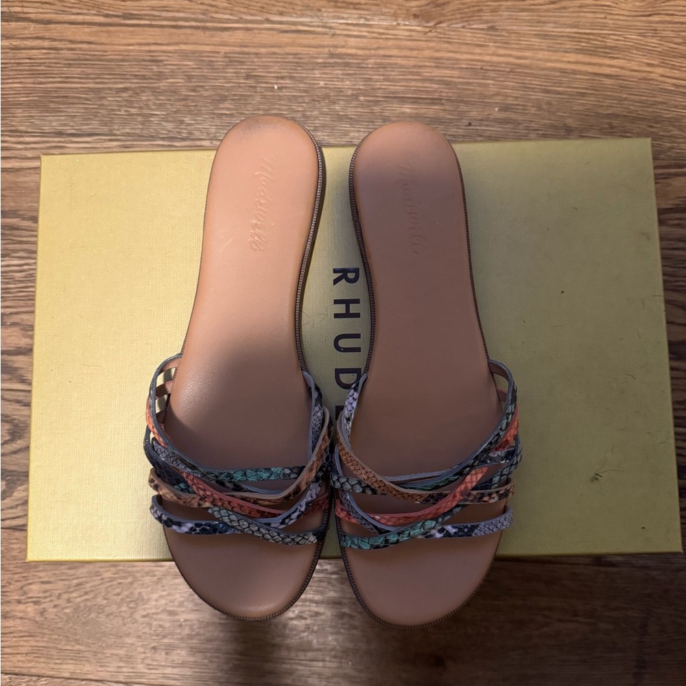Madewell Multi snake Strappy Women's Sandals